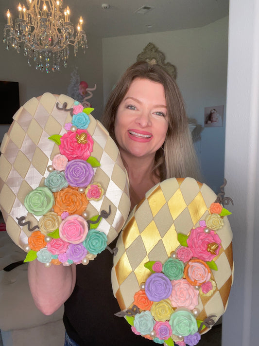 Fancy Floral Easter Eggs Tutorial/ How-To Video