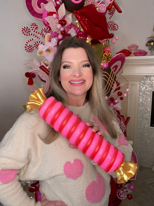 Giant Ruffle Wrapped Candy Tutorial/ How-To Video